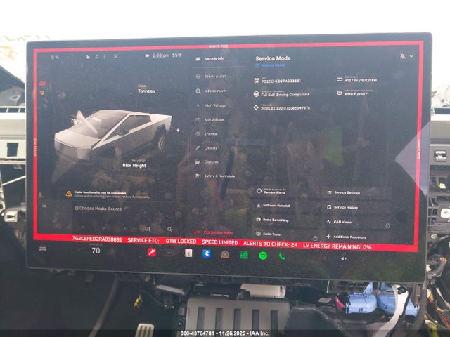 Tesla Cybertruck All-wheel Drive 2024 7G2CEHED2RA038881 Image 17