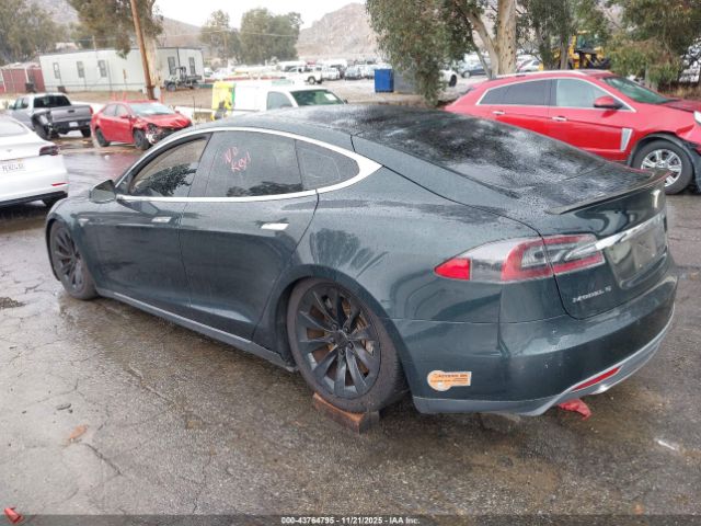 2014 TESLA MODEL S 5YJSA1H12EFP32339 Photo 2