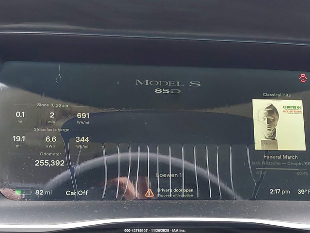 2015 TESLA MODEL S 5YJSA1H22FFP74827 Photo 6