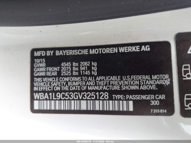 2016 BMW 228I WBA1L9C53GV325128 Photo 8