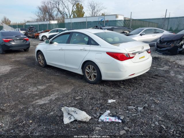 2013 HYUNDAI SONATA 5NPEB4AC3DH576240 Photo 2