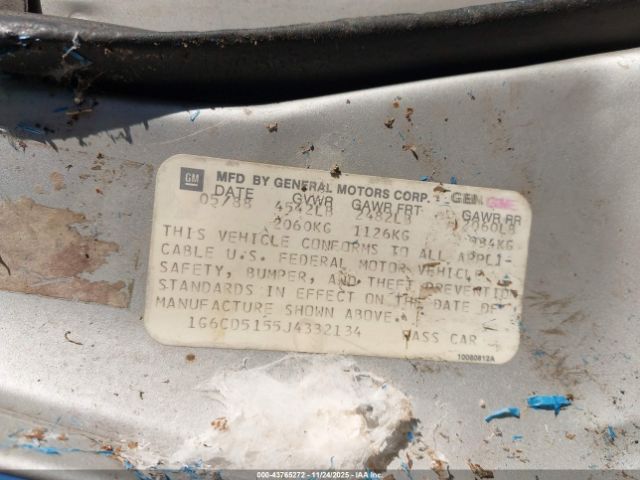 1988 CADILLAC DEVILLE 1G6CD5155J4332134 Photo 8