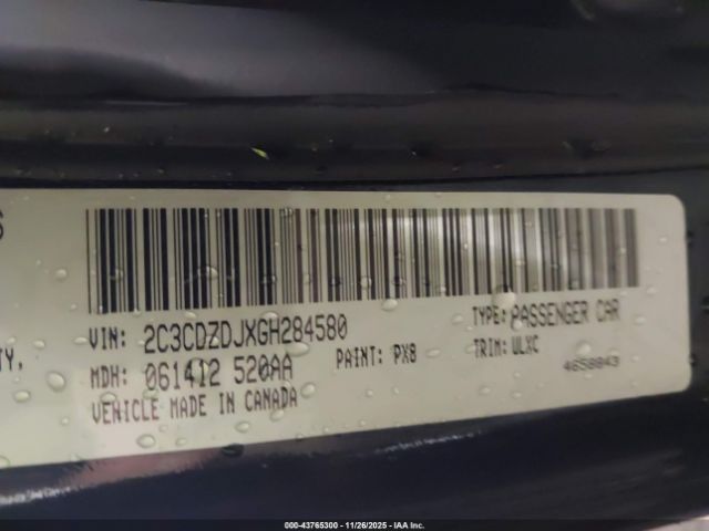 2016 DODGE CHALLENGER 2C3CDZDJXGH284580 Photo 8