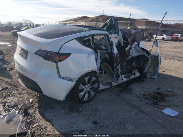 2022 TESLA MODEL Y 7SAYGDEE4NF432760 Photo 3