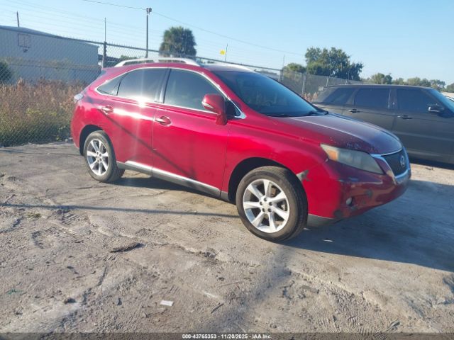 2010 LEXUS RX 350 2T2ZK1BA6AC036288