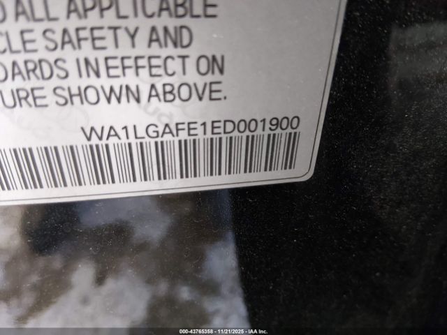 2014 AUDI Q7 WA1LGAFE1ED001900 Photo 8