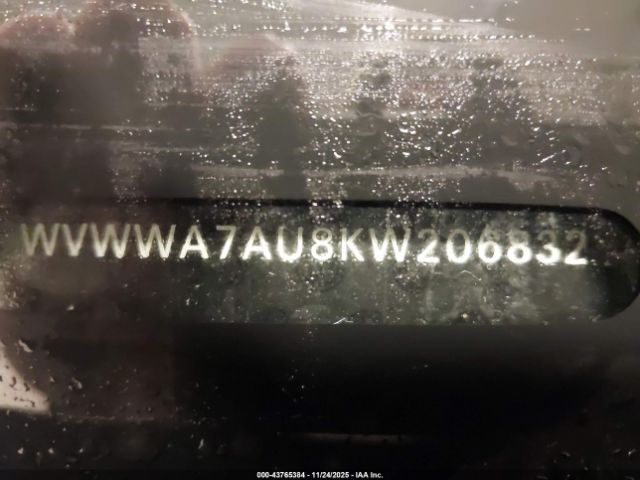 2019 VOLKSWAGEN GOLF R WVWWA7AU8KW206832 Photo 8