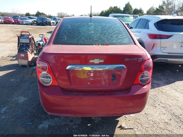 2014 Chevrolet Sonic Lt Auto მანქანა იყიდება აუქციონზე, vin: 1G1JC5SH5E4113074, აუქციონის ნომერი: 43765424