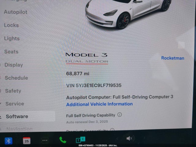 2020 TESLA MODEL 3 5YJ3E1EC9LF719535 Photo 6