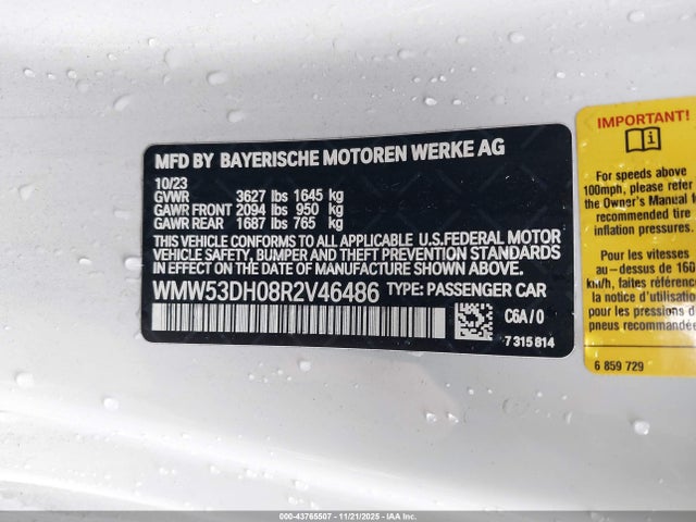 2024 MINI HARDTOP WMW53DH08R2V46486 Photo 8