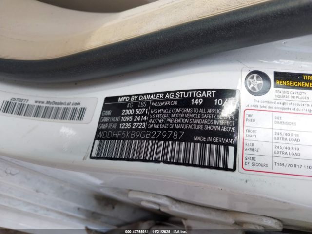 2016 MERCEDES-BENZ E 350 WDDHF5KB9GB279787 Photo 8