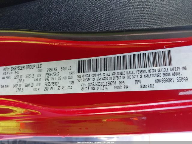 2012 JEEP WRANGLER UNLIMITED 1C4BJWDG2CL129750 Photo 8