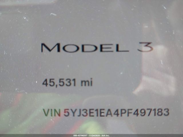 2023 TESLA MODEL 3 5YJ3E1EA4PF497183 Photo 6