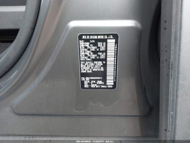 JN8AZ3DB0S9400313 Infiniti Qx80 Sensory Awd