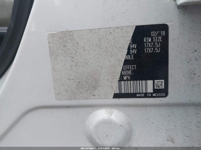 Auction sale of the 2018 Honda Hr-v Ex-l, vin: 3CZRU6H75JM716269, lot number: 43766811