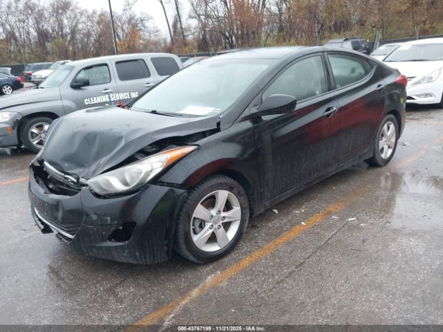 2013 HYUNDAI ELANTRA KMHDH4AEXDU016731 Photo 1