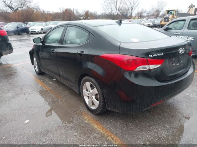 2013 HYUNDAI ELANTRA KMHDH4AEXDU016731 Photo 2
