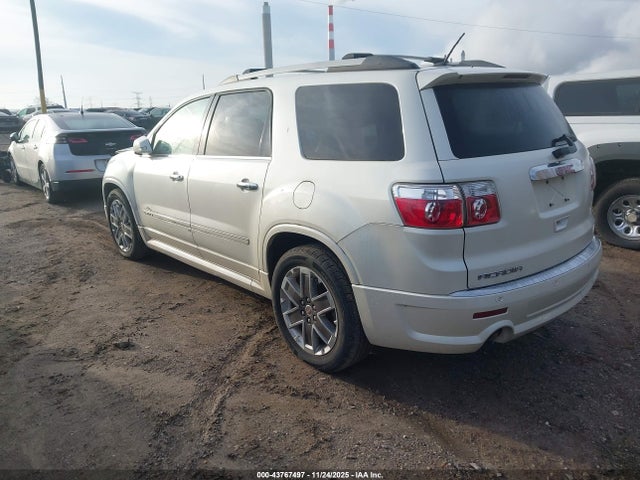2012 Gmc Acadia Denali მანქანა იყიდება აუქციონზე, vin: 1GKKRTED0CJ239305, აუქციონის ნომერი: 43767497