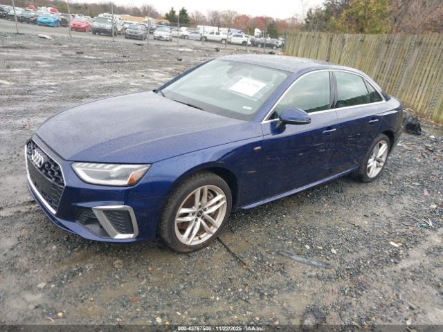 2021 AUDI A4 WAUEAAF46MN015806 Photo 1