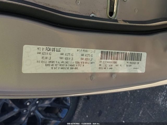 2016 DODGE CHARGER 2C3CDXHG0GH149806 Photo 8