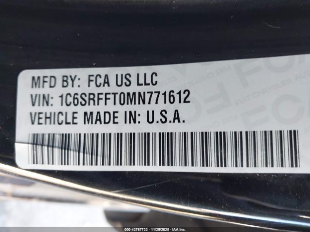 2021 RAM 1500 1C6SRFFT0MN771612 Photo 8