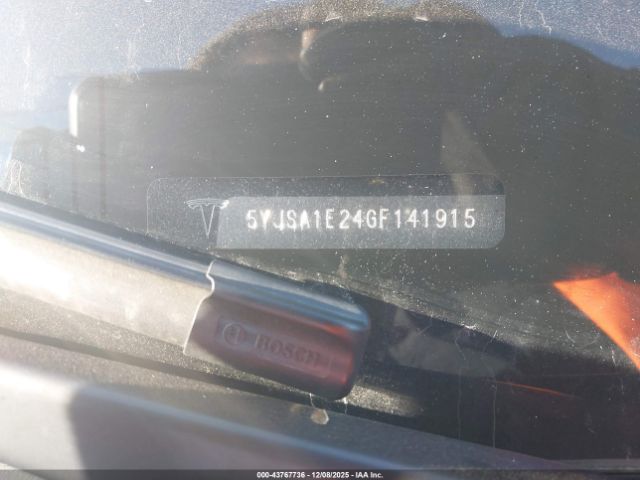 2016 TESLA MODEL S 5YJSA1E24GF141915 Photo 8