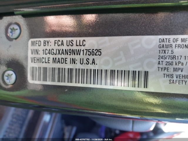 2022 JEEP WRANGLER 1C4GJXAN9NW175625 Photo 8