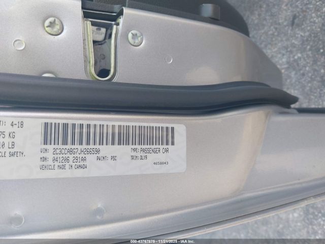 2018 CHRYSLER 300 2C3CCABG7JH266590 Photo 8