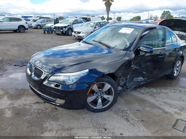 2008 Bmw 528i მანქანა იყიდება აუქციონზე, vin: WBANU53558CT19741, აუქციონის ნომერი: 43767992