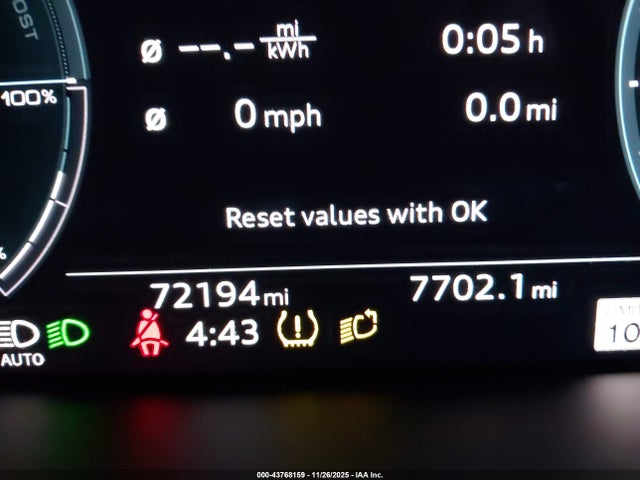 43768159 :رقم المزاد ، WA13AAGE9MB026697 vin ، 2021 Audi E-tron Sportback Prestige Quattro مزاد بيع