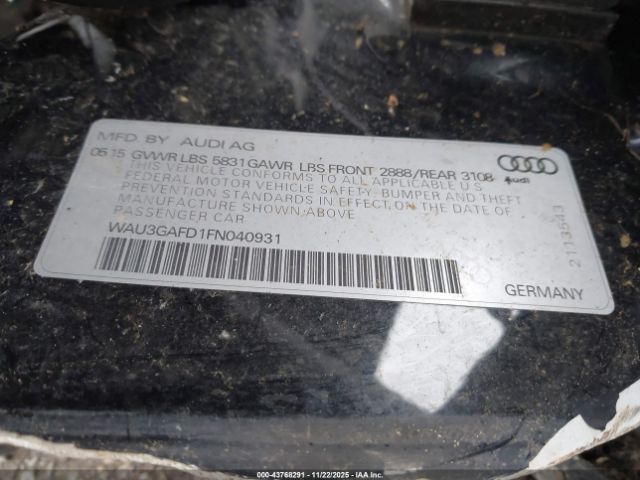 2015 AUDI A8 L WAU3GAFD1FN040931 Photo 8