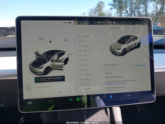 2021 TESLA MODEL Y 5YJYGDEEXMF179424 Photo 6