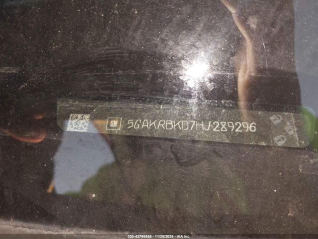 2017 BUICK ENCLAVE 5GAKRBKD7HJ289296 Photo 8