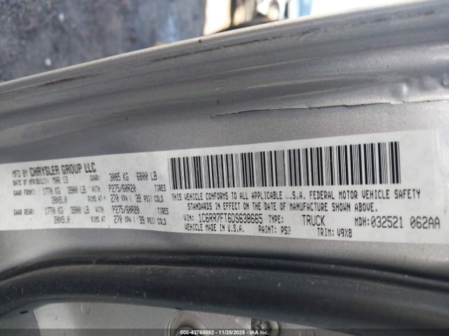 2013 RAM 1500 1C6RR7FT6DS638665 Photo 8