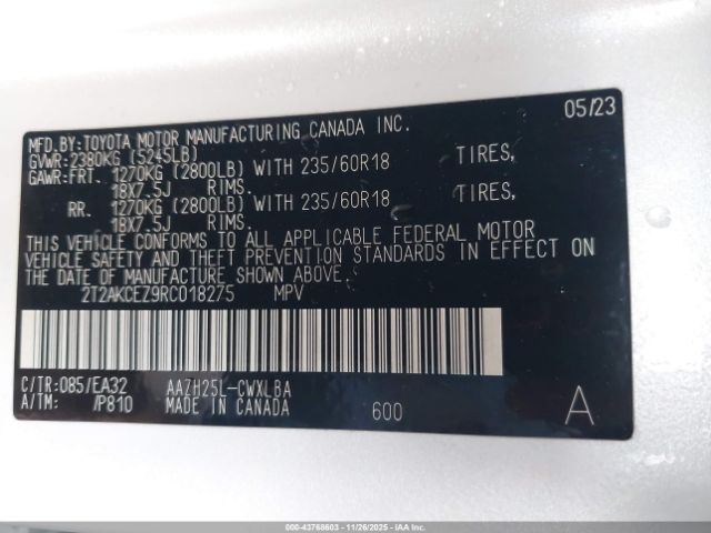 2024 LEXUS NX 350H 2T2AKCEZ9RC018275 Photo 8