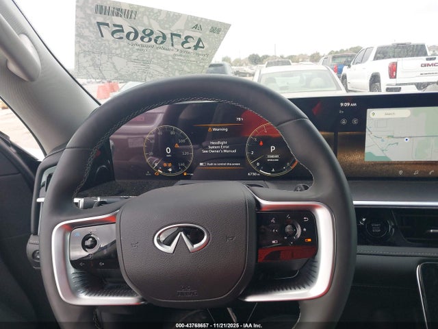Продажа на аукционе авто 2025 Infiniti Qx80 Pure, vin: JN8AZ3AA3S9001665, номер лота: 43768657
