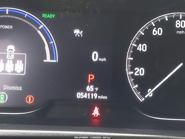 Auction sale of the 2021 Honda Accord Hybrid Ex, vin: 1HGCV3F43MA002630, lot number: 43769093