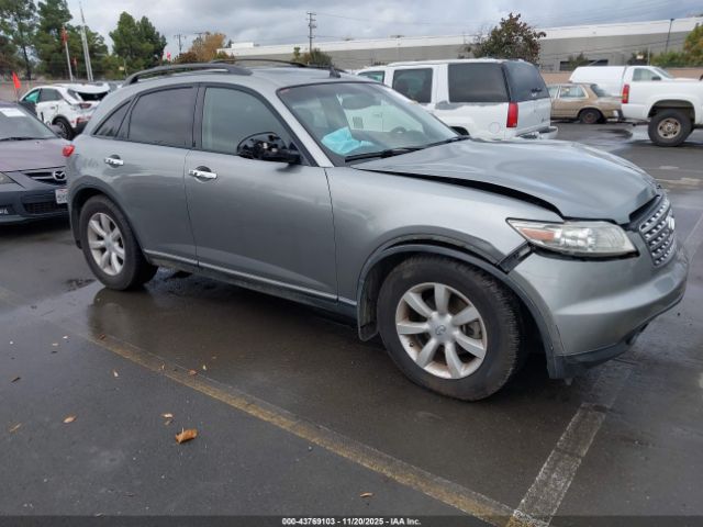 2005 INFINITI FX35 JNRAS08W45X212857