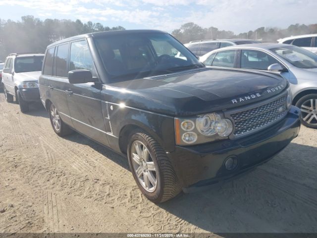 2008 LAND ROVER RANGE ROVER SALMF15448A271109