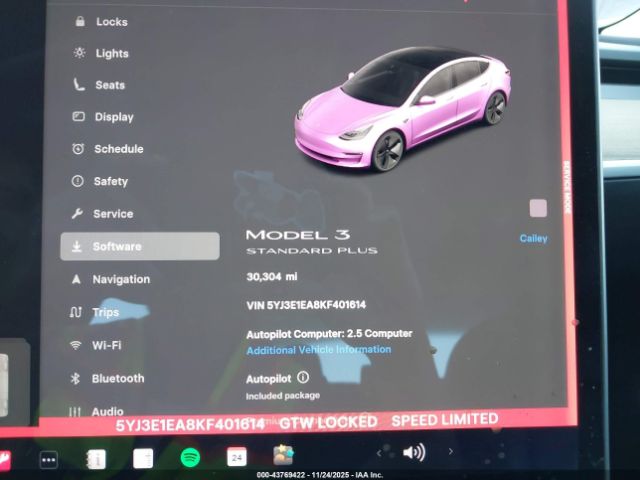 2019 TESLA MODEL 3 5YJ3E1EA8KF401614 Photo 6