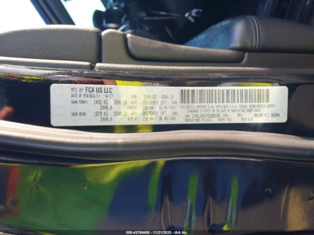 2017 JEEP GRAND CHEROKEE 1C4RJEAG7HC888205 Photo 8