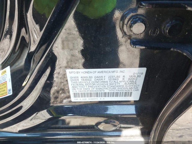 Продажа на аукционе авто 2019 Acura Ilx Premium   A-spec Packages/technology   A-spec Packages, vin: 19UDE2F84KA003879, номер лота: 43769874