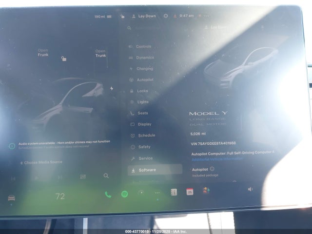 2026 TESLA MODEL Y 7SAYGDEE8TA401988 Photo 6