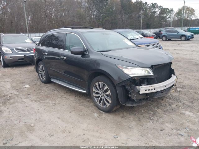 2014 ACURA MDX 5FRYD4H42EB012552 Photo 0