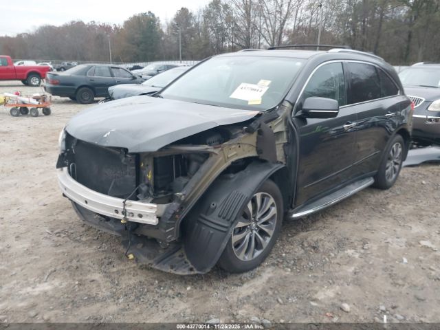 2014 ACURA MDX 5FRYD4H42EB012552 Photo 5
