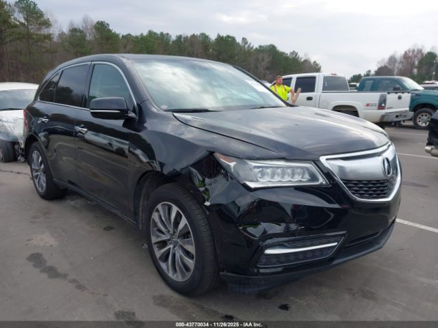 2014 ACURA MDX 5FRYD4H48EB003452 Photo 0