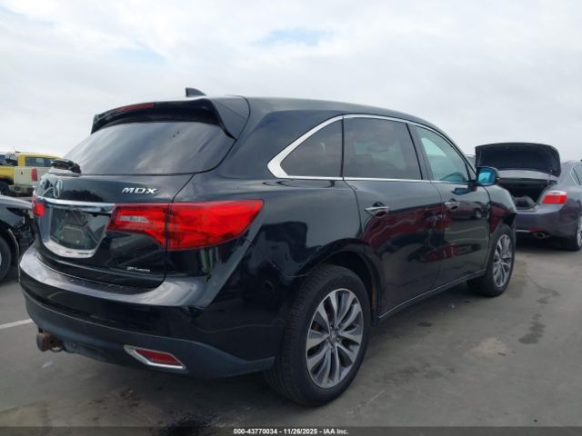 2014 ACURA MDX 5FRYD4H48EB003452 Photo 3