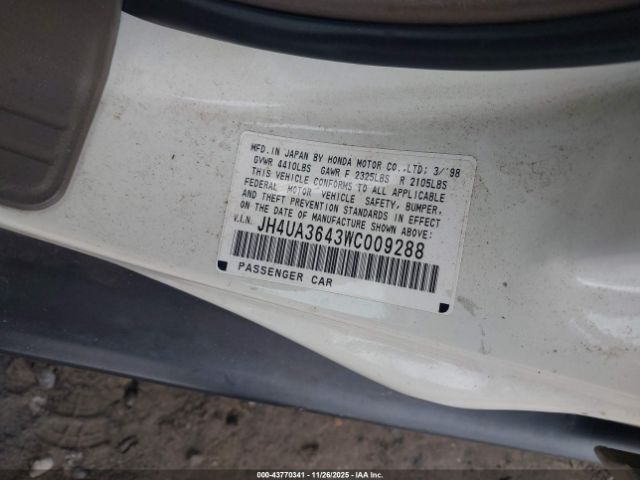 1998 ACURA TL JH4UA3643WC009288 Photo 8