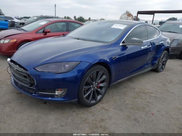 2015 TESLA MODEL S 5YJSA1E46FF112903 Photo 1