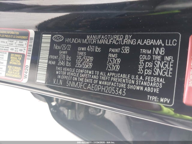 Hyundai TUCSON SEL 2023 5NMJFCAE0PH205343 Image 9
